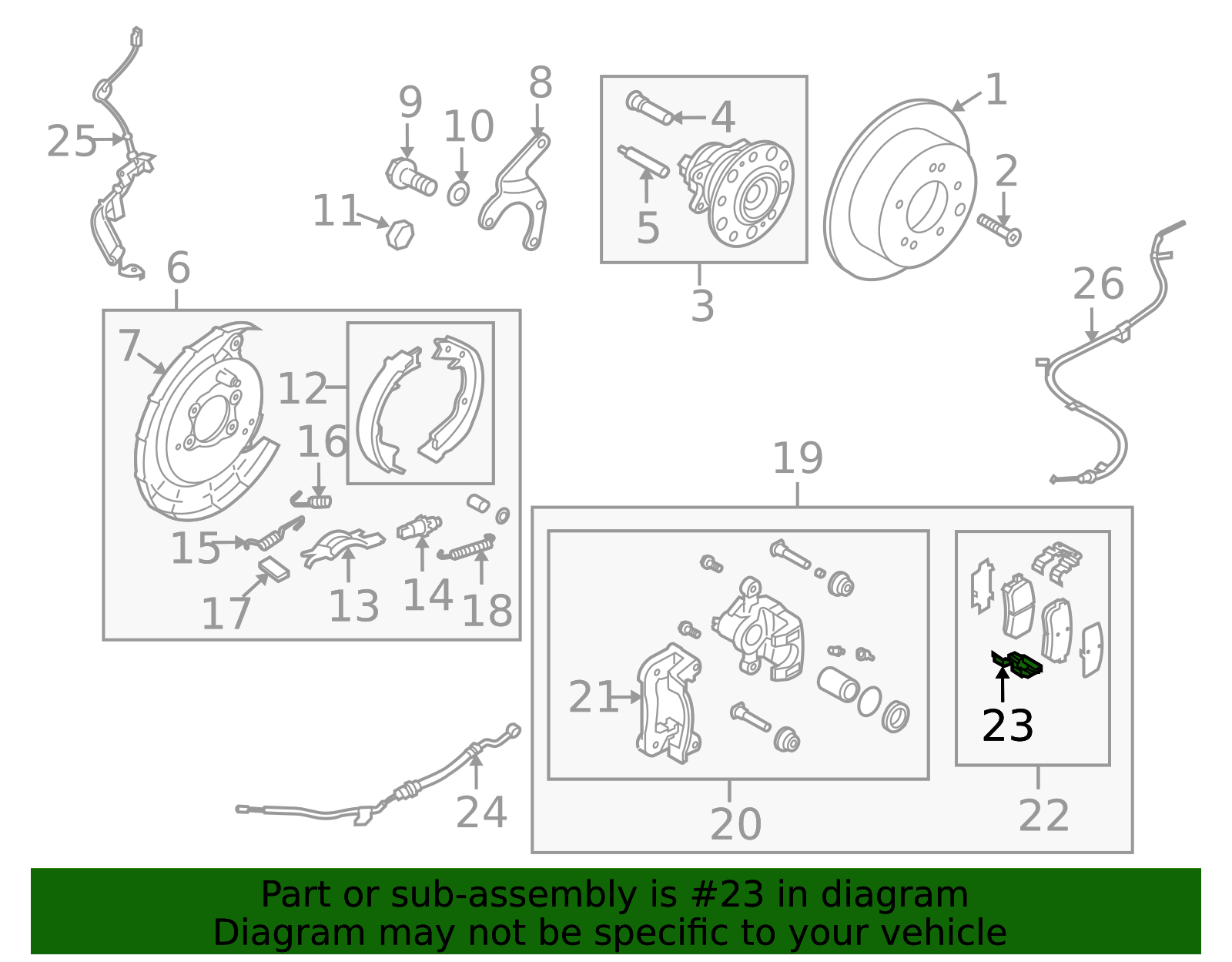 2006-2012 Kia Disc Brake Pad Retaining Clip 58246-1G300 | OEM Parts Online