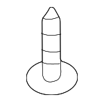 90561305 - Electrical: Fog Lamp Assembly Screw for Saab: 9-5 Image