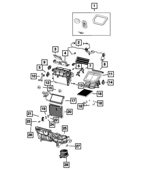 Air Conditioner and Heater Units for 2026 Jeep Wrangler #0