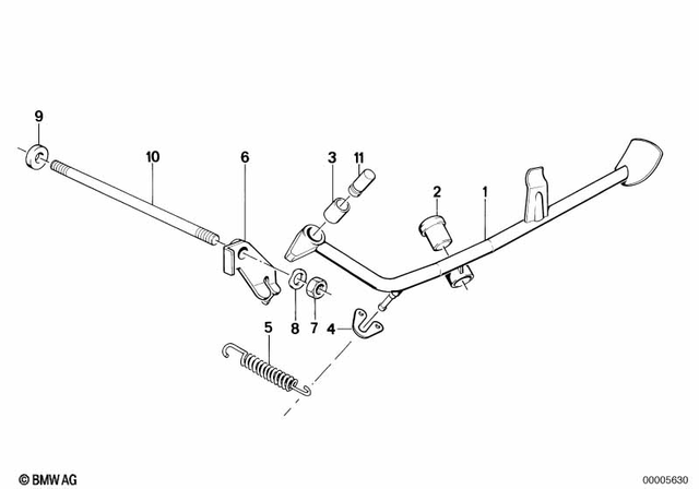 46521236522 - Frame and Mounting Parts: Cap -  for BMW-Motorrad Image