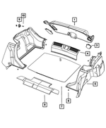 1SW39VXLAC - Interior Trim: Panel for Dodge: Dart Image