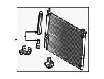 884A034010 - : Condenser Assembly for Toyota: Sequoia, Tundra Image