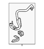887100C730 - : AC Tube for Toyota: Tundra Image