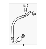 887040C040 - : 2022-2024 Toyota Tundra - Suction Hose for Toyota: Tundra Image