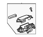 831080E181 - : Mirror Sub Assembly Met for Toyota: Highlander Image