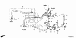 16725PNA003 - Engine: CLAMP A, FUEL HOSE for Honda Image