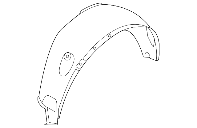 Wheelhouse Liner - BMW (51713400057)