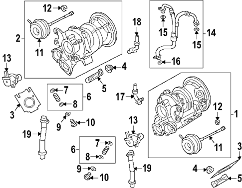 Turbocharger & Components for 2018 Audi RS5 #0