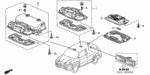 90131S47003 - Electrical/Exhaust/Heater/Fuel: SCREW, ET (5X16) for Acura Image