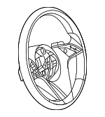 9946024099A84 - Body: Steering Wheel for Mercedes-Benz Image
