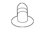 1420608250B - Body: Tow Eye Cap Clip for Hyundai Image