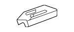 F1TZ78107A19A - Body: Cross Sill Reinforced Plate for FORD Image