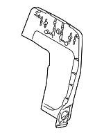 9208938 - Body: Seat Back Panel for Volvo: S60, V70, XC70, XC90 Image