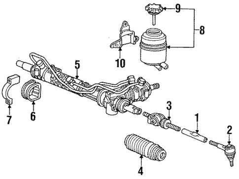 Steering Gear & Linkage for 1993 Porsche 911 #0