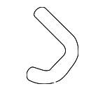 15240737 - Body: Inlet Hose for Hummer: H3, H3T Image