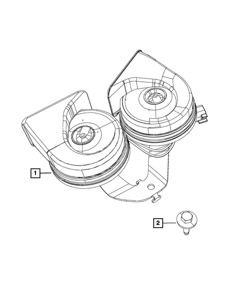 Horns for 2019 Dodge Journey #0