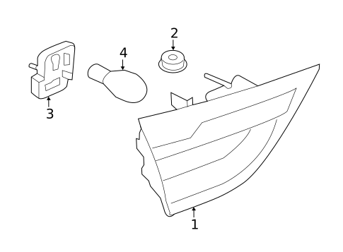 Bulbs - Chassis for 2016 BMW X4 #0