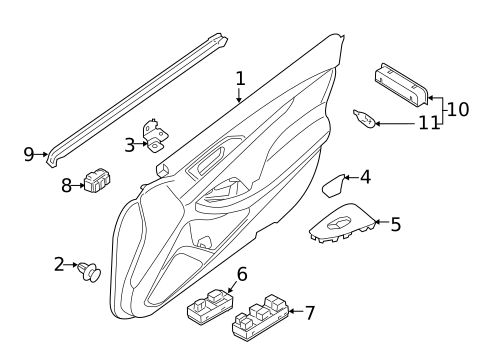 Power Seats for 2016 Nissan Maxima #0