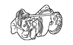 17208F4011 - Engine: Turbocharger for Toyota Image