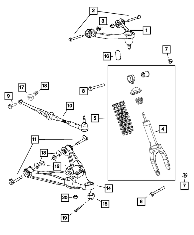 6036469AA - Rear Suspension: Control Arm Washer for Mopar Image