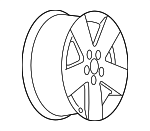 9598457 - Suspension: Wheel, Alloy for Chevrolet: Malibu Image