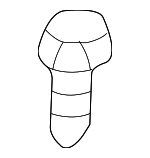 61311381205 - Body: Front Cover Screw for BMW: 318i, 318is, 323Ci, 323i, 325, 325Ci, 325e, 325es, 325i, 325is, 325iX, 325xi, 328Ci, 328i, 330Ci, 330i, 330xi, 524td, 525i, 525iT, 528e, 530i, 535i, 535is, 540i, 735i, M3, M5 Image