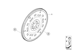 11227557239 - Engine: Flywheel Automatic for Mini Image