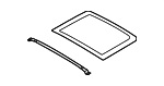 916046RA0A - Body: Sunroof Glass for Nissan Image