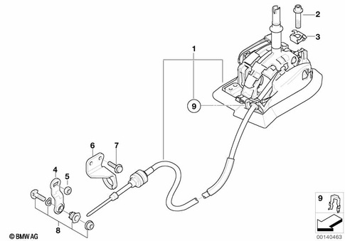 Gearshift Steptronic for 2005 BMW X5 4.8is #0