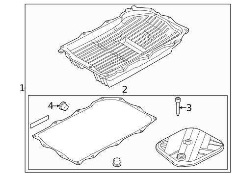 Transmission Components for 2002 BMW 745i #2