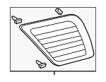 6273035100 - Body: Quarter Glass for Toyota: 4Runner Image