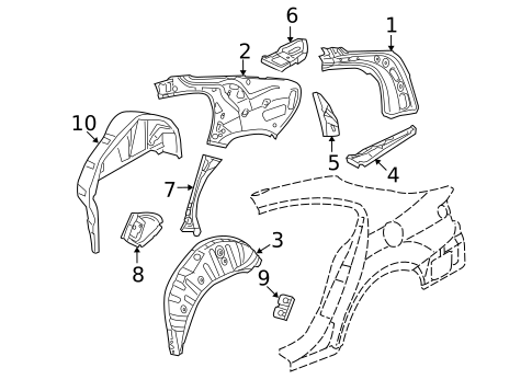 Inner Structure for 2015 Volkswagen CC #0