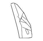 3C8809820 - Body: Filler Plate Reinforced Plate for Volkswagen: CC Image