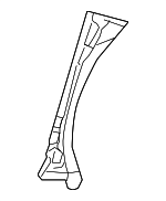 3C8810422 - Body: Inner Reinforced for Volkswagen: CC Image