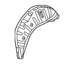 3C8809411B - Body: Outer Wheelhouse for Volkswagen: CC Image