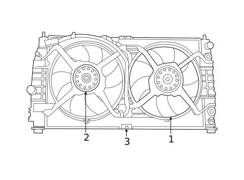 Cooling Fan for 2001 Dodge Intrepid #0