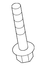 55145C5000 - Suspension: Suspension Trailing Arm Bolt for Hyundai Image