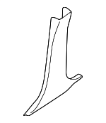 32011346 - Body: Center Pillar Trim for Saab: 9-2X Image