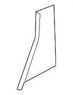 828183WC0A - Body: Black Out Tape for Nissan: Versa Note Image