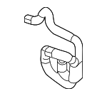 95510605200 - : Engine Coolant Hose for Porsche: Cayenne Image