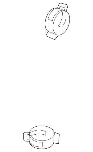 N90926501 - Cooling System: Lower Hose Clamp for Porsche Image