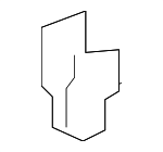 9046710203 - Body: Switch Panel Clip for Lexus: ES300, ES300h, ES330, ES350, GS300, GS350, GS430, GS450h, GS460, GX470, IS F, IS300, LX570, RX330, RX350, RX400h, RX450h Image