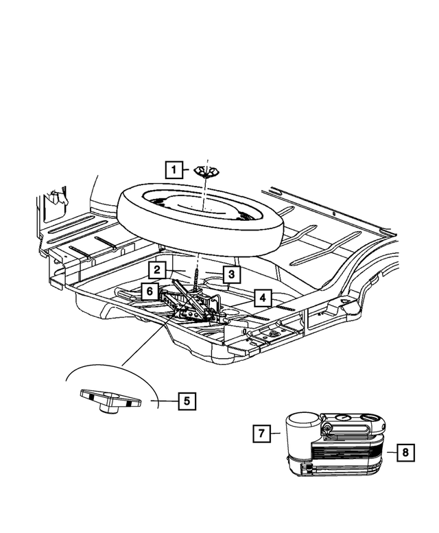 68640368AA - Wheels: Tire Sealant for Mopar Image