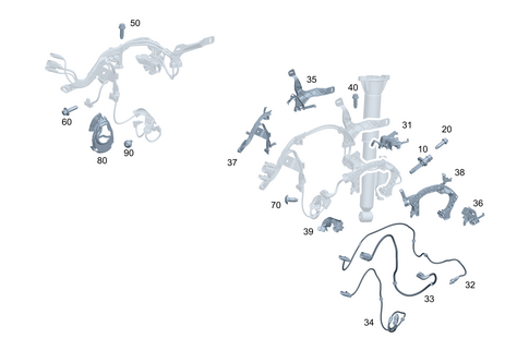 Rear Axle Wiring for 2026 Mercedes-Benz CLE53 AMG #0