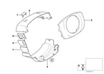 51131885399 - Vehicle Electrical System: Clamp for BMW Image