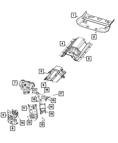 Exhaust System for 2017 Jeep Cherokee #1