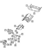 68156468AB - Exhaust: Floor Pan Shield for Mopar Image