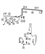 68252492AB - Brakes: Brake Hose for Mopar Image image