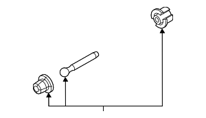 4H0998561A - Body: Distance Sensor Repair Kit for Audi Image