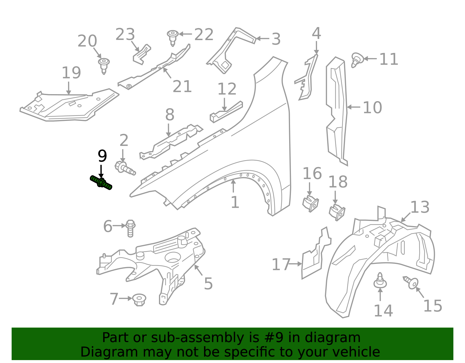 Genuine Front Bracket Screw for 2017-2025 Volvo | Part# 30640593 | Over ...